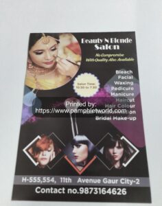 Beauty-salon-pamphlet-printed-by-Pamphletworld