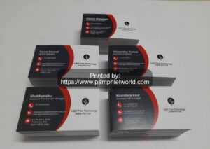 Corporate business cards