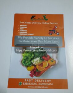 Online-vegetable-service-pamphlet-printed-by-Pamphletworld
