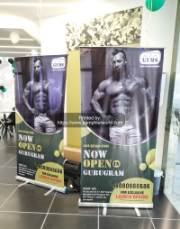 Gym for Men - standee printing