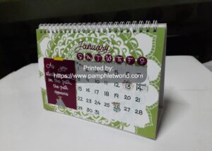 Desk or Table calendar3_pamphletworld