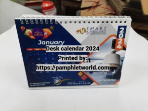 Table calendars printing