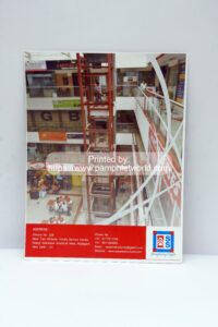 A4 size Construction company catalogue